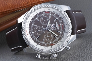 Breitling Bentley 6.75 chronograph steel automatic Kal. B44 Ref. A44362