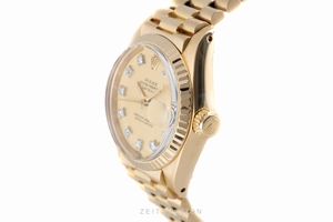 Rolex Lady Datejust 18 ct gold automatic Kal. 2030 Ref. 6917