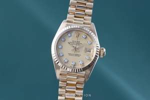 Rolex Lady Datejust 18 ct gold automatic Kal. 2030 Ref. 6917