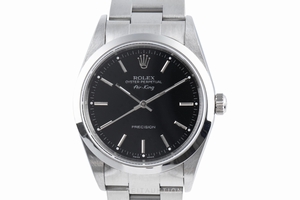 Rolex Air King steel automatic Kal. 3130 Ref. 14000M