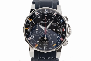 Corum Admirals Cup chronograph steel automatic Ref. 985.641.20