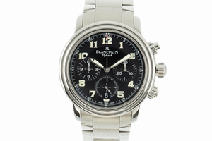 Blancpain Leman chronograph steel automatic Kal. F185