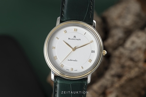 Blancpain Villeret steel / gold automatic Kal. 95 Ref. N000950013018A058A