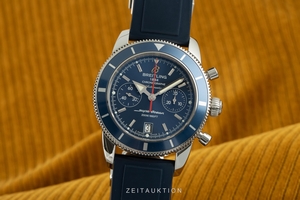 Breitling Superocean chronograph steel automatic Kal. B23 Ref. A23370