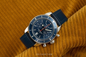 Breitling Superocean chronograph steel automatic Kal. B23 Ref. A23370