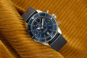 Breitling Superocean chronograph steel automatic Kal. B23 Ref. A23370