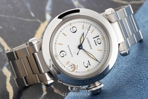 Cartier Pasha steel automatic Kal. 049 Ref. 2324