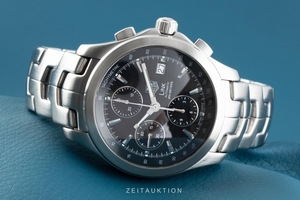 Tag Heuer Link chronograph steel automatic Kal. 16 Ref. CJF2110