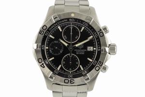 Tag Heuer Aquaracer chronograph steel automatic Kal. 16 Ref. CAF2110