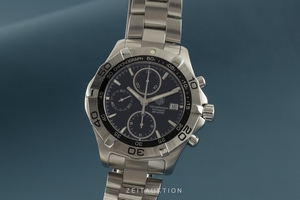 Tag Heuer Aquaracer chronograph steel automatic Kal. 16 Ref. CAF2110