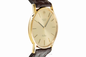 Rolex Cellini 18 ct gold manual winding Kal. 1600 Ref. 3945 VINTAGE