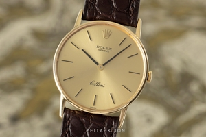 Rolex Cellini 18 ct gold manual winding Kal. 1600 Ref. 3945 VINTAGE