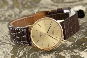 Rolex Cellini 18 ct gold manual winding Kal. 1600 Ref. 3945 VINTAGE