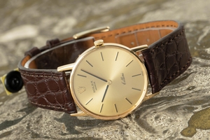 Rolex Cellini 18 ct gold manual winding Kal. 1600 Ref. 3945 VINTAGE