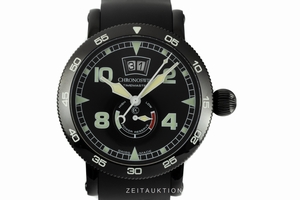Chronoswiss Timemaster steel automatic Kal. C.351 Ref. CH3535.1
