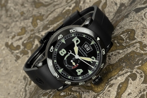 Chronoswiss Timemaster steel automatic Kal. C.351 Ref. CH3535.1