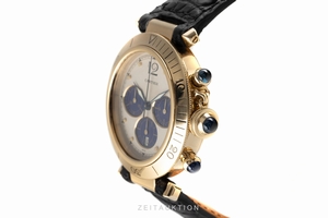Cartier Pasha chronograph 18 ct gold quartz Kal. 053 Ref. 30009, 1992