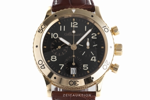 Breguet Type XX chronograph 18 ct gold automatic Kal. 582 Ref. 3820