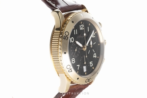 Breguet Type XX chronograph 18 ct gold automatic Kal. 582 Ref. 3820