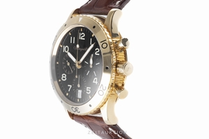 Breguet Type XX chronograph 18 ct gold automatic Kal. 582 Ref. 3820