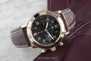Breguet Type XX chronograph 18 ct gold automatic Kal. 582 Ref. 3820