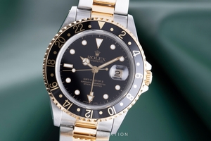 Rolex GMT Master II steel / gold automatic Kal. 3185 Ref. 16713