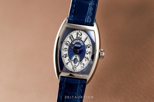 Franck Muller Curvex 18 ct white gold manual winding Ref. 1752 S6