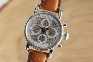 Chronoswiss Opus chronograph steel automatic Kal. C.741S Ref. CH7542-45