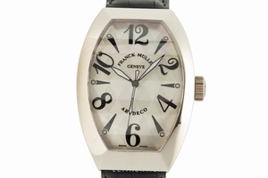 Franck Muller Art Deco 18 ct white gold automatic Kal. FM 200 Ref. 11000HSC
