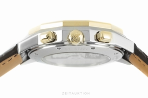 Glashutte Original Senator chronograph steel / gold automatic Kal. GUB 10-60 Ref. 1-10-66-13-12-04