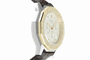 Glashutte Original Senator chronograph steel / gold automatic Kal. GUB 10-60 Ref. 1-10-66-13-12-04