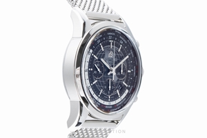 Breitling Transocean chronograph steel automatic Kal. B05 Ref. AB0510