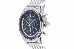 Breitling Transocean chronograph steel automatic Kal. B05 Ref. AB0510