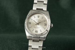 Rolex Air King steel automatic Kal. 3130 Ref. 114210
