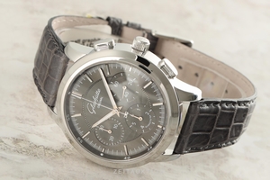 Glashutte Original Senator chronograph steel automatic Kal. GUB 39 Ref. 39-31-34-42-04