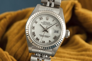 Rolex Lady Datejust steel / white gold automatic Kal. 2135 Ref. 69174
