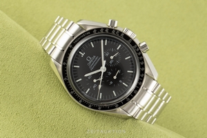 Omega Speedmaster Moonwatch chronograph steel manual winding Kal. 1861 Ref. 3570.50.00