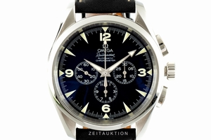 Omega Railmaster chronograph steel automatic Kal. 3205 Ref. 2812.52.37, 178.1110