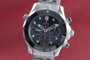 Omega Seamaster chronograph steel automatic Kal. 3330 Ref. 212.30.42.50.01.001