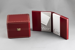 Cartier Tank Francaise 18 ct white gold quartz Kal. 175A Ref. 2491