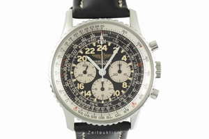 Breitling Navitimer chronograph steel manual winding Kal. B12 Ref. A12019