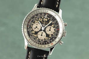 Breitling Navitimer chronograph steel manual winding Kal. B12 Ref. A12019