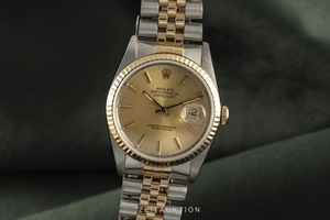 Rolex Datejust steel / gold automatic Kal. 3135 Ref. 16233