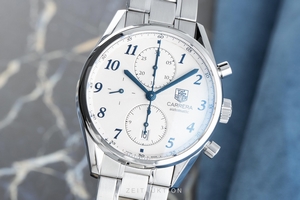 Tag Heuer Carrera chronograph steel automatic Kal. 16 Ref. CAS2111