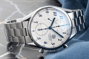 Tag Heuer Carrera chronograph steel automatic Kal. 16 Ref. CAS2111