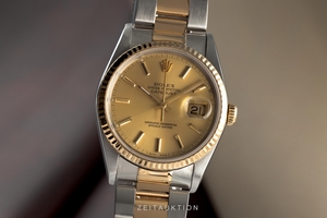 Rolex Datejust steel / gold automatic Kal. 3135 Ref. 16233