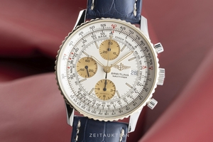 Breitling Old Navitimer chronograph steel / gold automatic Kal. B13 Ref. B13019, 81611