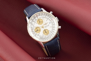 Breitling Old Navitimer chronograph steel / gold automatic Kal. B13 Ref. B13019, 81611