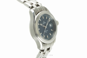 Omega Seamaster steel quartz Kal. 1424 Ref. 2581.81.00, 596.1502