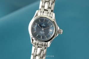 Omega Seamaster steel quartz Kal. 1424 Ref. 2581.81.00, 596.1502